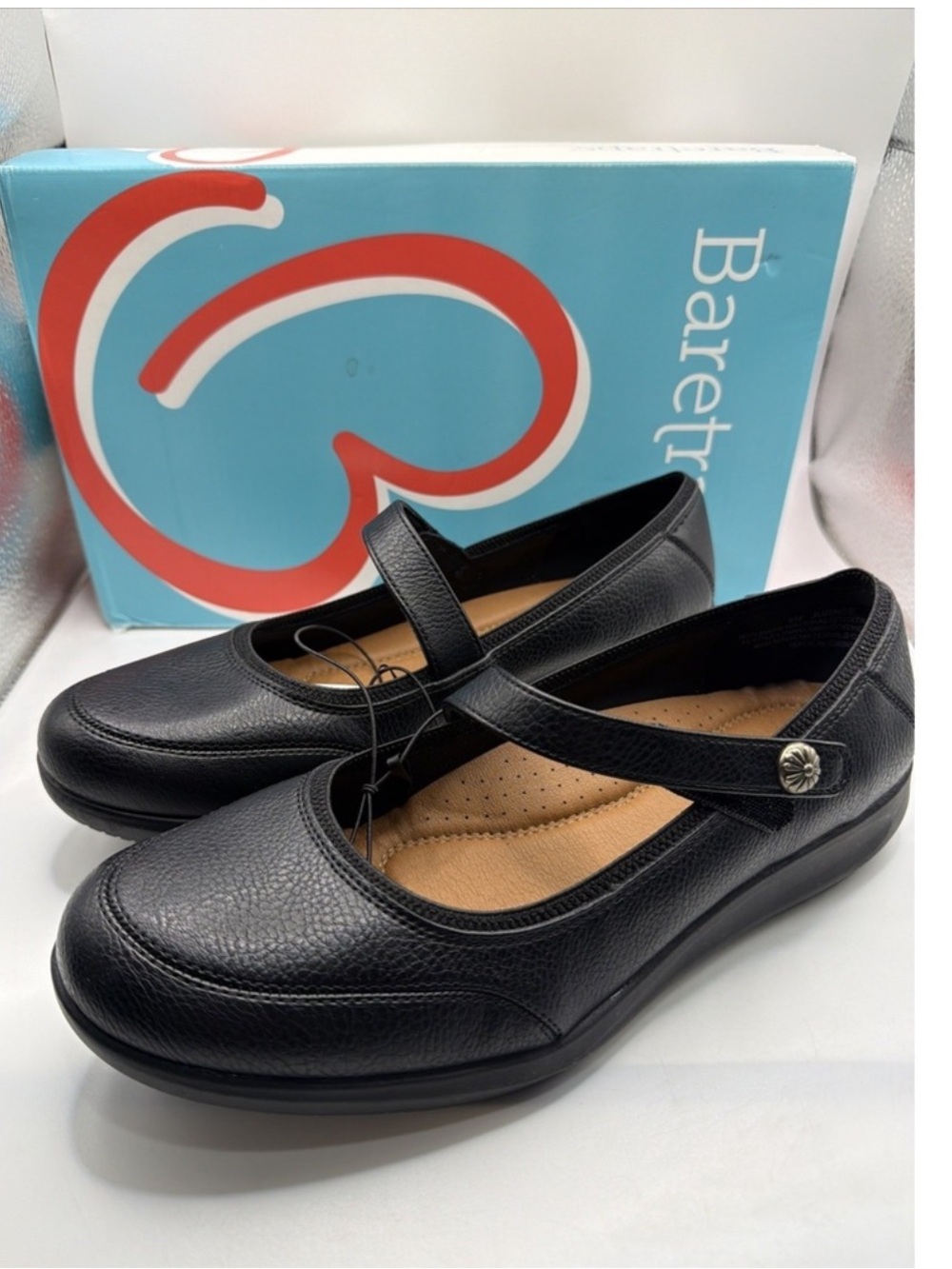 NWT BareTraps Women Casual Maryjane shoes JURNEE Black size 7.5